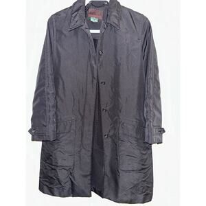 Women's LAUREN Ralph Lauren Black Fleece Mid Insulated Coat Size Small